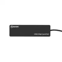 Tellur Basic USB Hub, 4 puertos, USB 2.0, negro