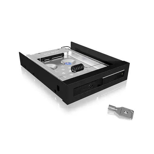 ICY BOX IB-2217ASTS 8,89 cm (3.5") Bandeja para disco duro Negro