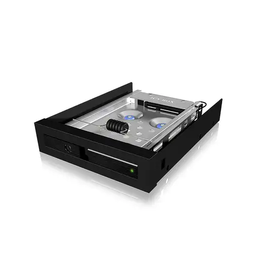 ICY BOX IB-2217ASTS 8,89 cm (3.5") Bandeja para disco duro Negro