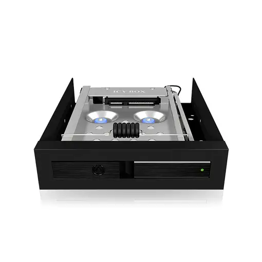 ICY BOX IB-2217ASTS 8,89 cm (3.5") Bandeja para disco duro Negro