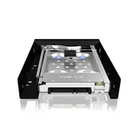 ICY BOX IB-2217ASTS 8,89 cm (3.5") Bandeja para disco duro Negro