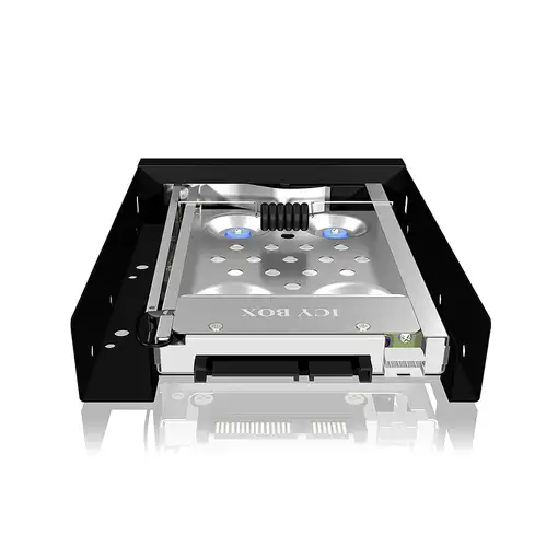 ICY BOX IB-2217ASTS 8,89 cm (3.5") Bandeja para disco duro Negro