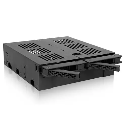 Icy Dock MB322SP-B panel bahía disco duro Negro
