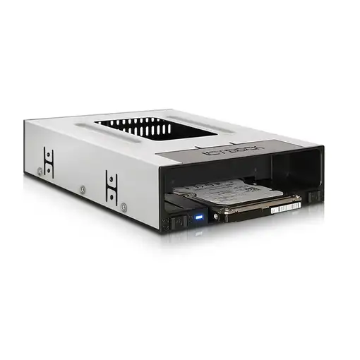 Icy Dock MB795SP-B panel bahía disco duro 2,5/3,5" Bandeja para disco duro Negro