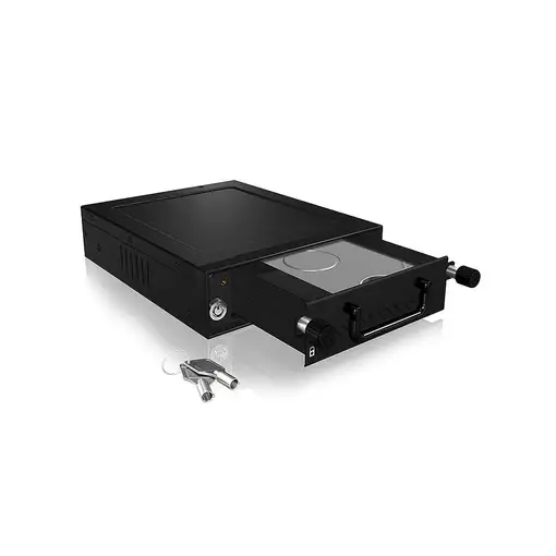 ICY BOX IB-148SSK-B 13,3 cm (5.25'') Bandeja para disco duro Negro
