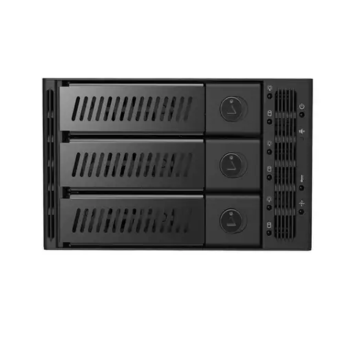 Chieftec CMR-2131SAS panel bahía disco duro Negro