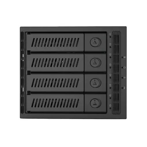 Chieftec CMR-3141SAS panel bahía disco duro Negro