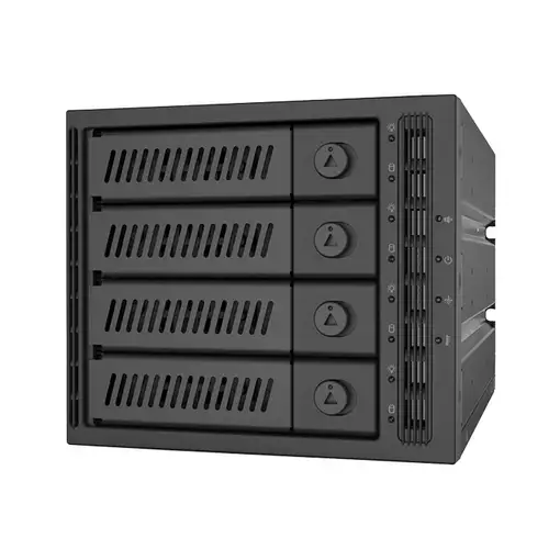 Chieftec CMR-3141SAS panel bahía disco duro Negro