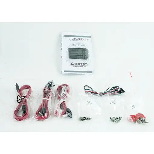 Chieftec CMR-3141SAS panel bahía disco duro Negro