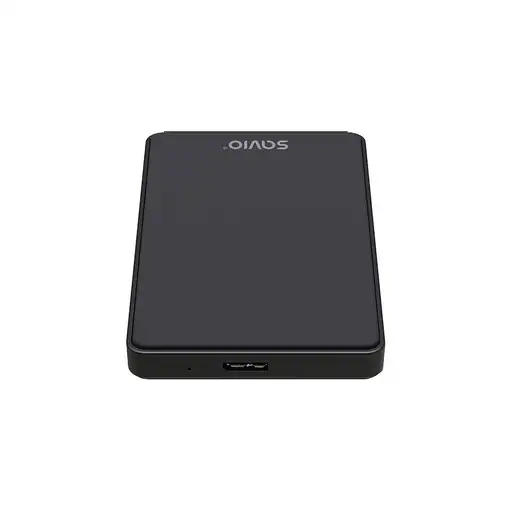 Savio AK-65 caja para disco duro externo Carcasa de disco duro/SSD Negro 2.5"