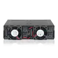 Icy Dock MB699VP-B panel bahía disco duro Negro