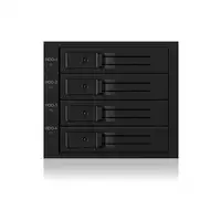 ICY BOX IB-564SSK 3x 5,25" Bandeja para disco duro Negro