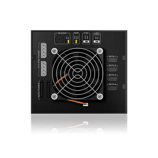 ICY BOX IB-564SSK 3x 5,25" Bandeja para disco duro Negro