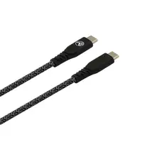 Cable de datos Tellur Green Tipo-C a Tipo-C, 3A, PD60W, 1m