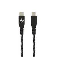 Cable de datos Tellur Green Tipo-C a Tipo-C, 3A, PD60W, 1m