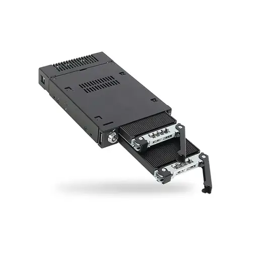 Icy Dock MB834TP-B caja para disco duro externo Caja externa para unidad de estado