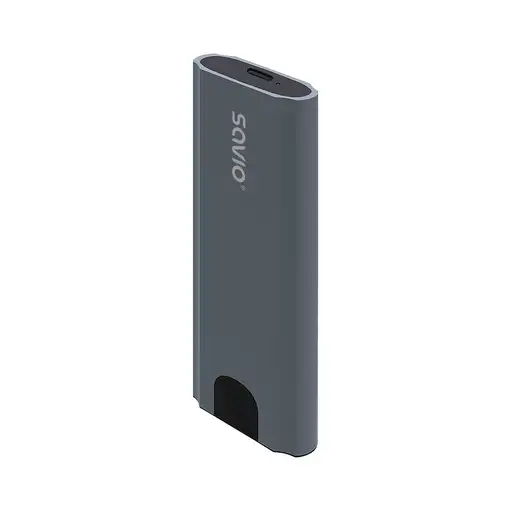 Savio AK-67 caja para disco duro externo Caja externa para unidad de estado sólido