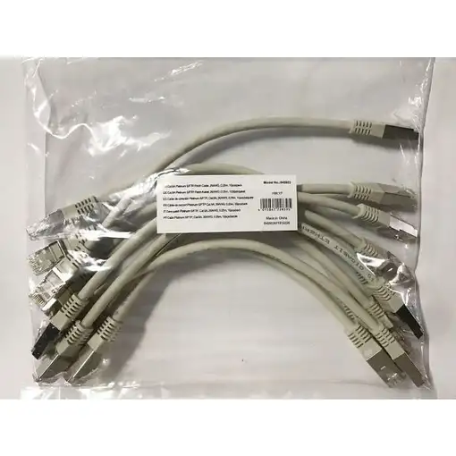 Equip 645603 cable de red Gris 0,25 m Cat6a S/FTP (S-STP)