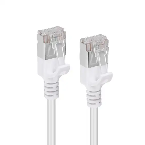 Microconnect V-FTP6A0025W-SLIM cable de red Blanco 0,25 m Cat6a U/FTP (STP)