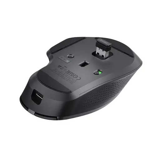 Trust Ozaa+ ratón Oficina mano derecha RF Wireless + Bluetooth Óptico 3200 DPI
