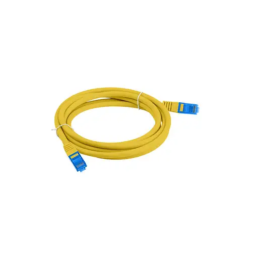 Lanberg PCF6A-10CC-0300-Y cable de red Amarillo 3 m Cat6a S/FTP (S-STP)
