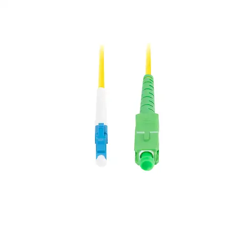 Lanberg FO-LUSA-SS11-0050-YE Cable de fibra óptica e InfiniBand 5 m LC SC Amarillo
