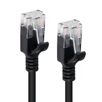 Microconnect V-UTP60015S-SLIM cable de red Negro 0,15 m Cat6 U/UTP (UTP)