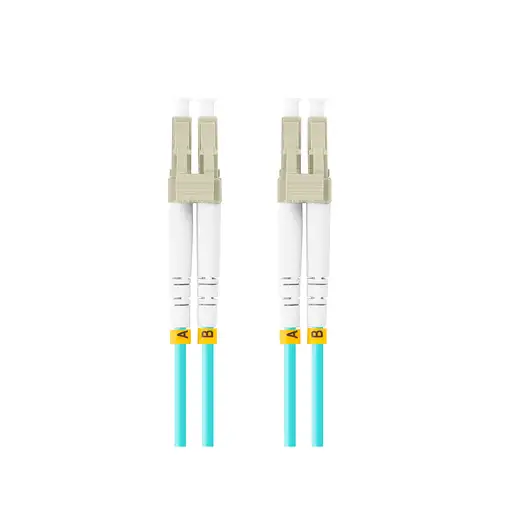 Lanberg FO-LULU-MD31-0030-TQ Cable de fibra óptica e InfiniBand 3 m LC Color aguam