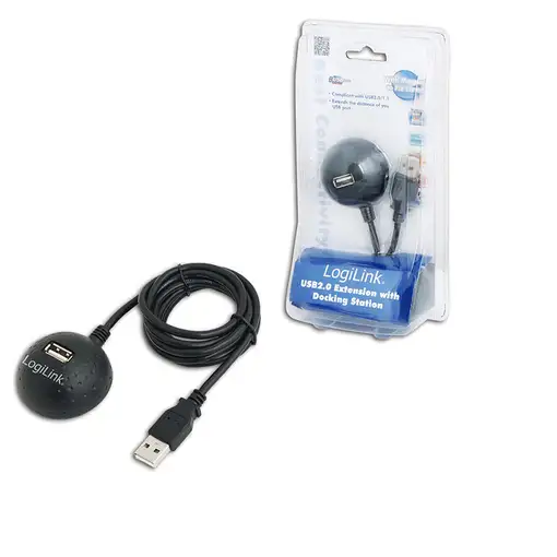LogiLink CU0013B cable USB Negro