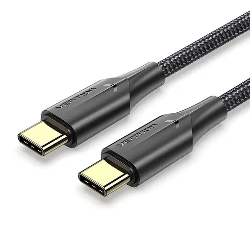 Vention Cable USB 2.0 Tipo-C 3A TAUBF/ USB Tipo-C Macho - USB Tipo-C Macho/ 1m/ Ne