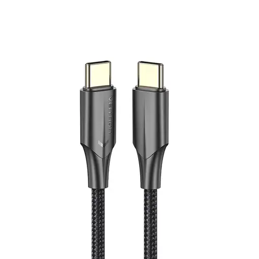Vention Cable USB 2.0 Tipo-C 3A TAUBF/ USB Tipo-C Macho - USB Tipo-C Macho/ 1m/ Ne