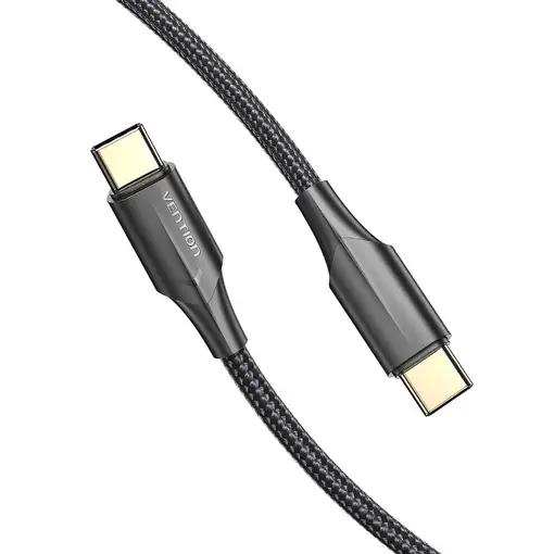 Vention Cable USB 2.0 Tipo-C 3A TAUBF/ USB Tipo-C Macho - USB Tipo-C Macho/ 1m/ Ne