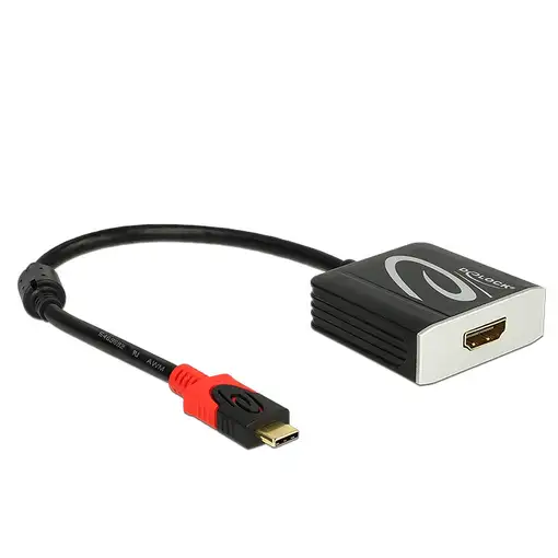 DeLOCK 62730 Adaptador gráfico USB 4096 x 2160 Pixeles Negro