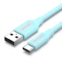 Vention Cable USB 2.0 3A COKSH/ USB Tipo-C Macho - USB Macho/ 1.5m/ Azul