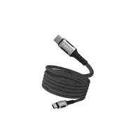 Havit 6939119077549 cable USB 1 m USB C Negro, Plata, Blanco