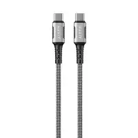 Havit 6939119077549 cable USB 1 m USB C Negro, Plata, Blanco