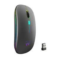 Ewent EW3242 ratón Universal Ambidextro RF Wireless + Bluetooth Óptico 1600 DPI