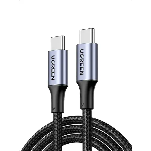 Ugreen 70427 cable USB USB 2.0 1 m USB C Negro, Plata