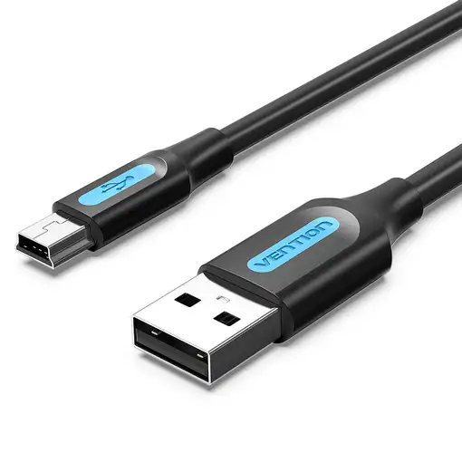 Vention Cable USB 2.0 COMBF/ USB Macho - MiniUSB Macho/ 1m/ Negro