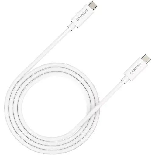 Canyon Cable UC-44 USB-C a USB-C 240W 40Gbps 4k 1m Blanco