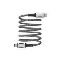 Havit 6939119077563 cable de conector Lightning 1 m Negro, Plata