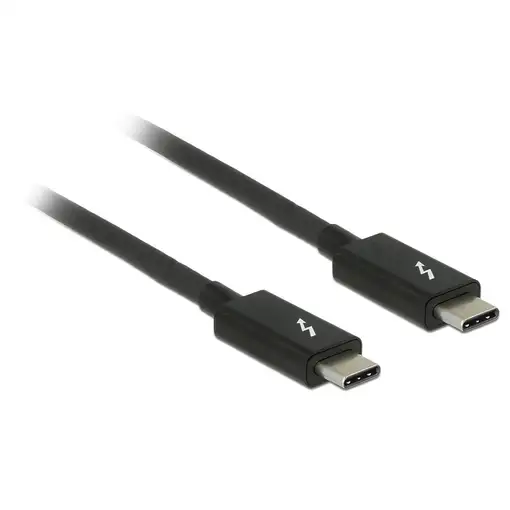 DeLOCK 84845 cable Thunderbolt 1 m 20 Gbit/s Negro