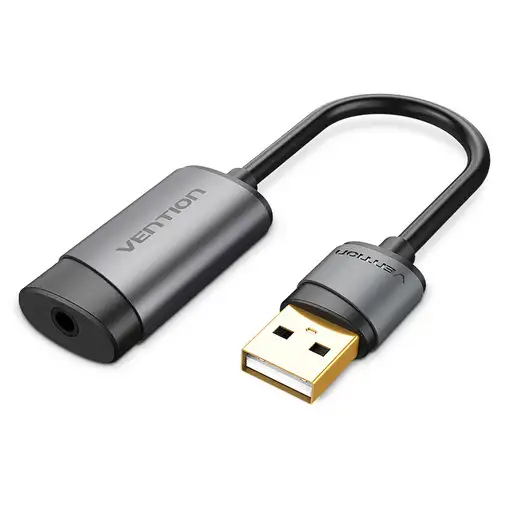 Vention Tarjeta de Sonido CDJHB/ USB Macho - Jack 3.5 Hembra