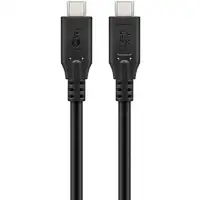 Goobay 74200 cable USB USB 3.2 Gen 1 (3.1 Gen 1) 1 m USB C Negro
