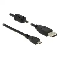 DeLOCK 84902 cable USB USB 2.0 1,5 m USB A Micro-USB B Negro