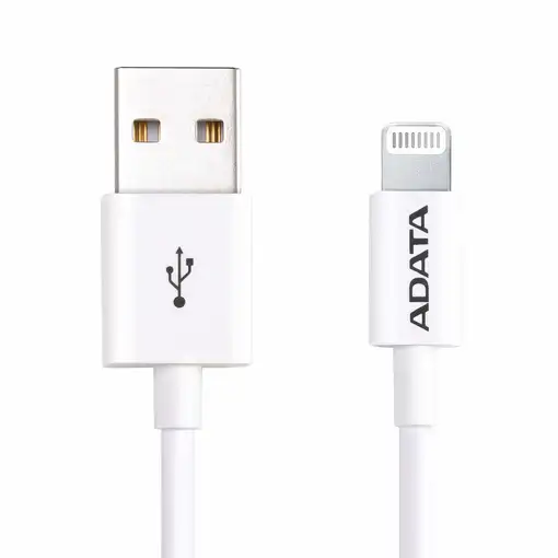 ADATA AMFIPL-1M-CWH cable de conector Lightning Blanco