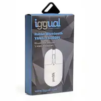 iggual Ratón Bluetooth YANG-1600DPI blanco