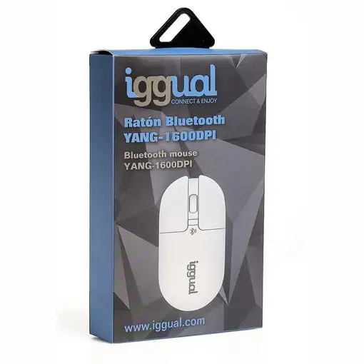 iggual Ratón Bluetooth YANG-1600DPI blanco