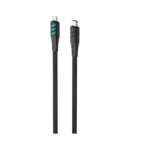 Havit 6939119087401 cable de conector Lightning 1 m Negro