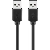 Goobay 93593 cable USB USB 2.0 1,8 m USB A Negro